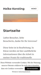 Mobile Screenshot of heikekersting.de
